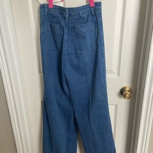 Madewell Emmett high-rise widelegged jeans